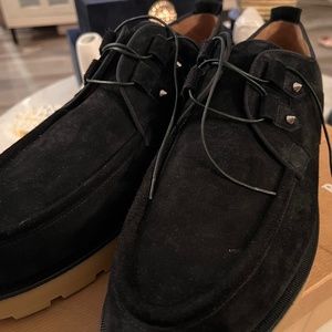 Almost new Louboutin Mens lace up soft bottom shoes